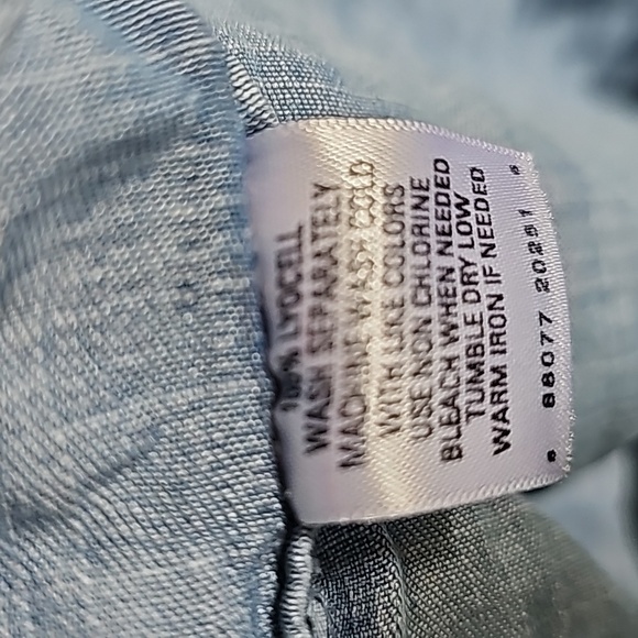 sleeveless camp shirt - 1x **clearance** - Picture 3 of 7